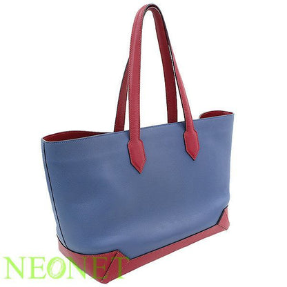 Hermes Maxi Box Leather Cabas 36 Tote Hand Bag D4580