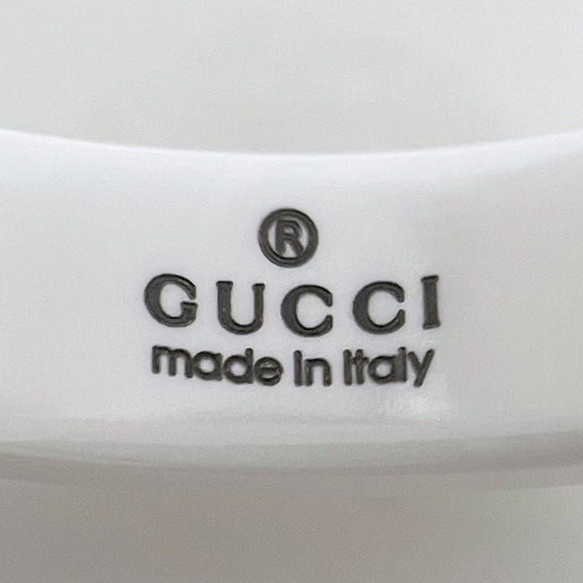 Gucci Icon Ring F22977 White Yellow Gold