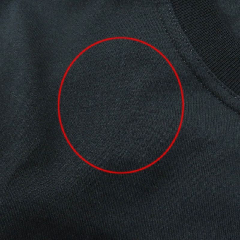 Hermes 2024ss 4h4642da 100% Cotton Short Sleeve T-shirt Black 34 Made In France