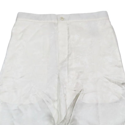 Unused DIOR Silk Blend Easy Slacks Pants Button Fly Animal Botanical All Over