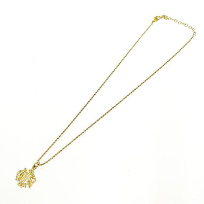 Christian Dior GP Emblem Necklace Women's Gold 404891 Necklace