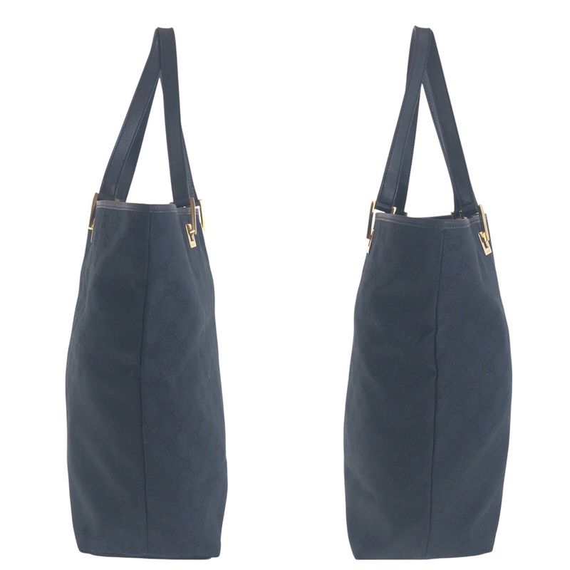 Gucci Black Gold Hardware GG Canvas 002 1098 Tote Bag Shoulder Bag Women 504831