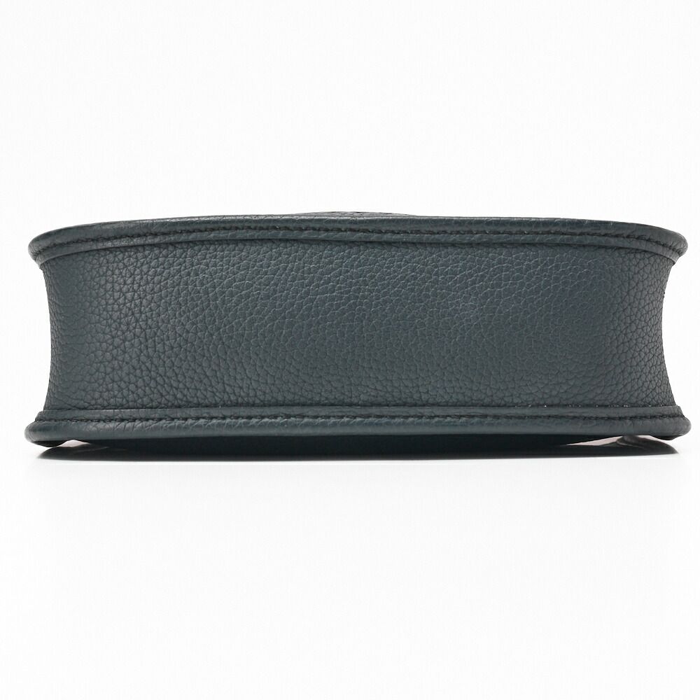 Hermes Evelyn TPM Shoulder Bag Taurillon Clemence Blue Orage (silver Hardware)