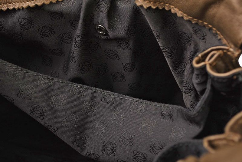 Loewe Flamenco Bag Crossbody Tassel Anagram Loewe Nappa Bag Bronze