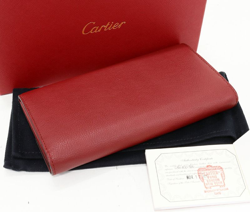 Cartier Long Zipper Wallet With Coin Purse C Douc Cartier International Wallet