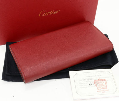 Cartier Long Zipper Wallet With Coin Purse C Douc Cartier International Wallet