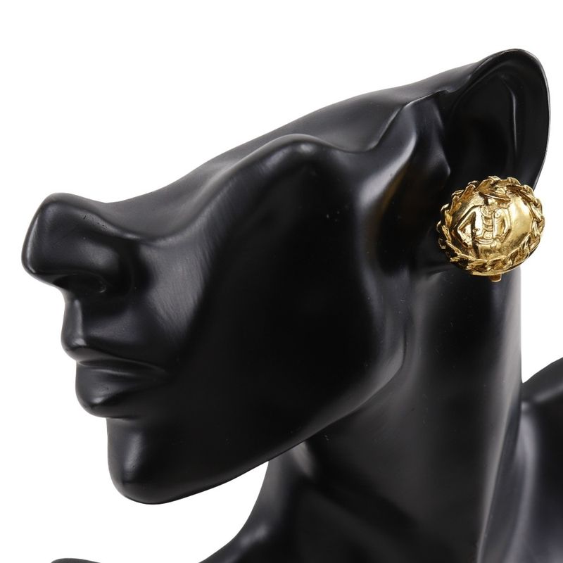 Chanel Coco Mademoiselle Vintage Gold Plated Ladies 21.2g Earrings