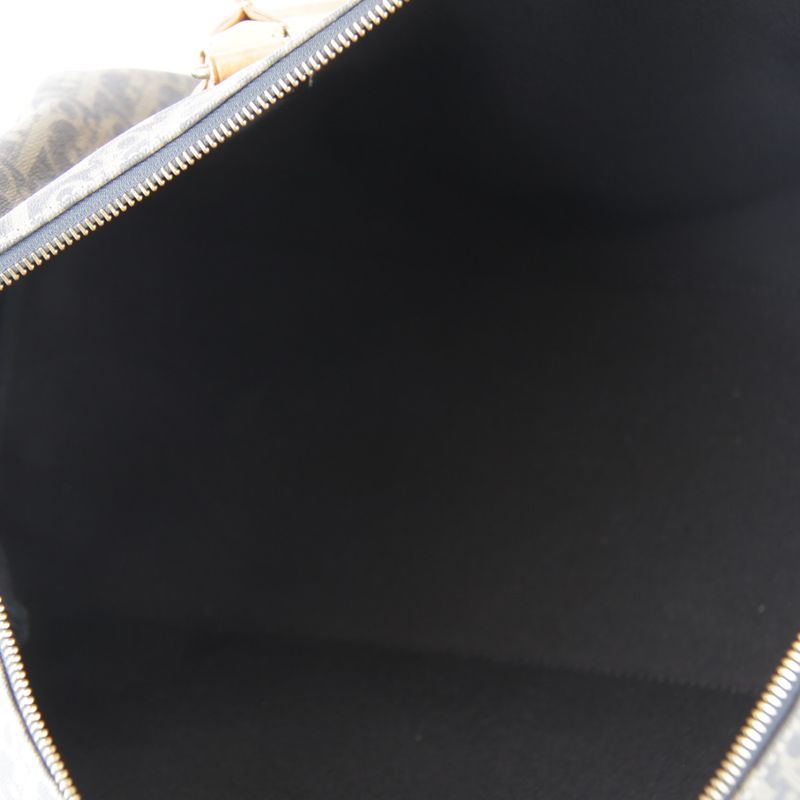 Christian Dior Trotter Boston Bag Monogram Canvas Ladies