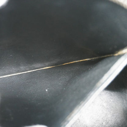 Chanel Tote Bag Revival Tote Caviar Skin Black Silver Hardware Women's