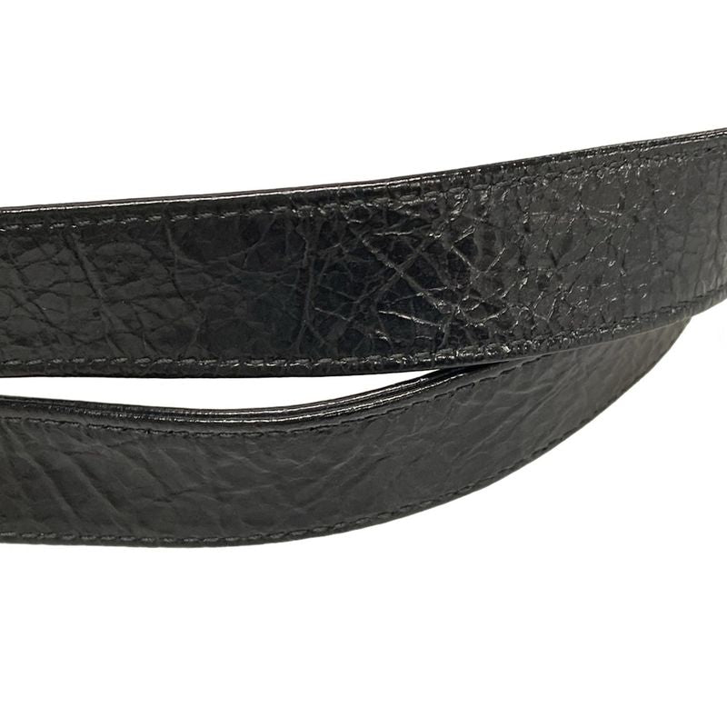 Balenciaga Tote Bag Shopper Garment Tote Bag 811607 Black Crinkled Lambskin