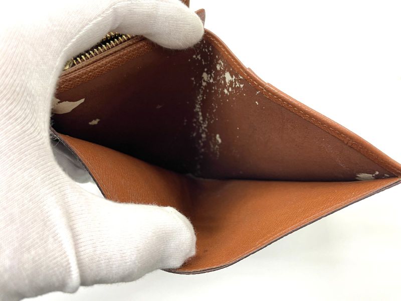 Louis Vuitton Monogram Porte Monet Vieux Trésor M61730 Foldable Wallet L-shaped