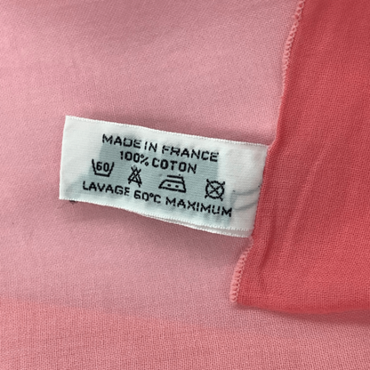 Hermes Fish Sakana Large Scarf Shawl Scarf Pink