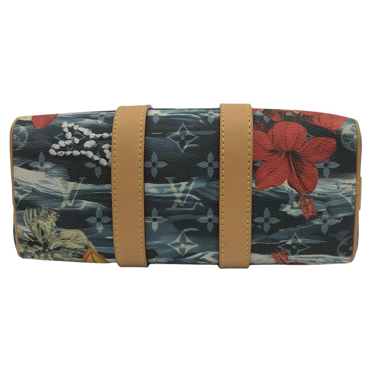 Louis Vuitton Keepall Bandouliere 25 Surfing Monogram M25440 Navy Blue