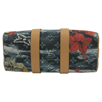 Louis Vuitton Keepall Bandouliere 25 Surfing Monogram M25440 Navy Blue