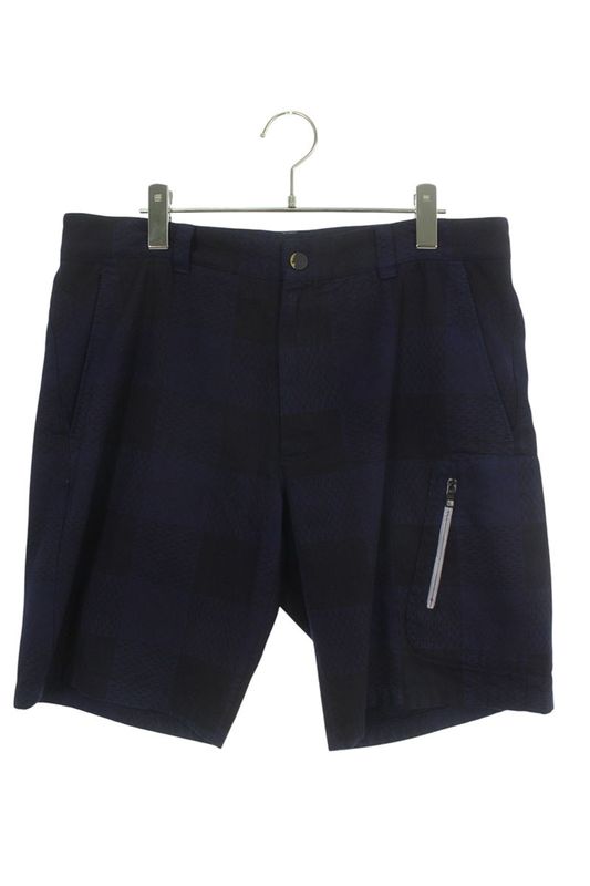 Louis Vuitton Hbp54wain Damier Patterned Shorts Men 44