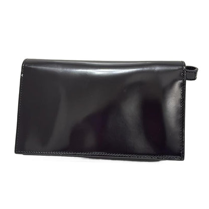 Gucci Wallet Interlocking G 369664 Black Shoulder Wallet With Detachable Strap