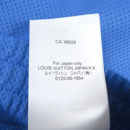 Louis Vuitton 22SS Amen Break LV Logo Sideline Mesh Sports Game Shorts Blue M