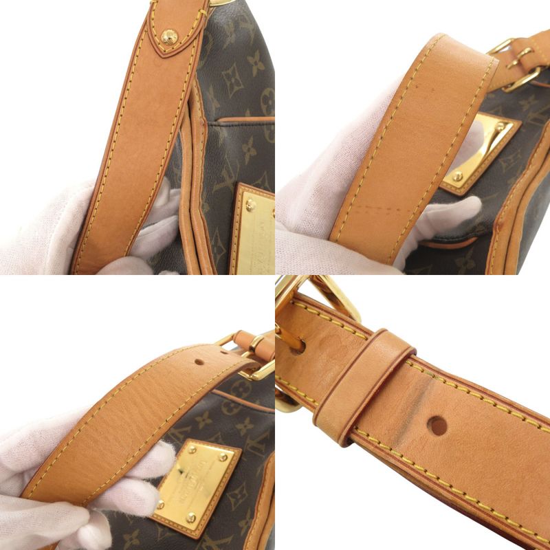 Louis Vuitton Galliera PM Monogram M56382 Brown Shoulder Bag LV 0830 Louis