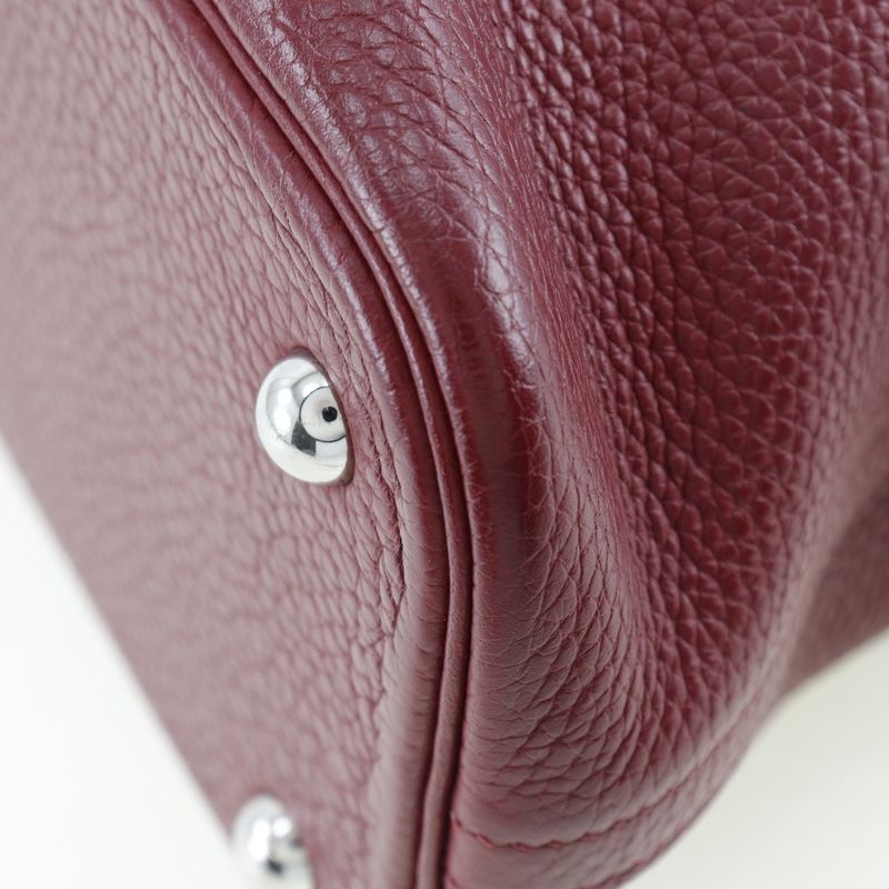 Hermes Bolide 31 029812ck K1 Taurillon Clemence Rouge Grenat X Ladies Handbag