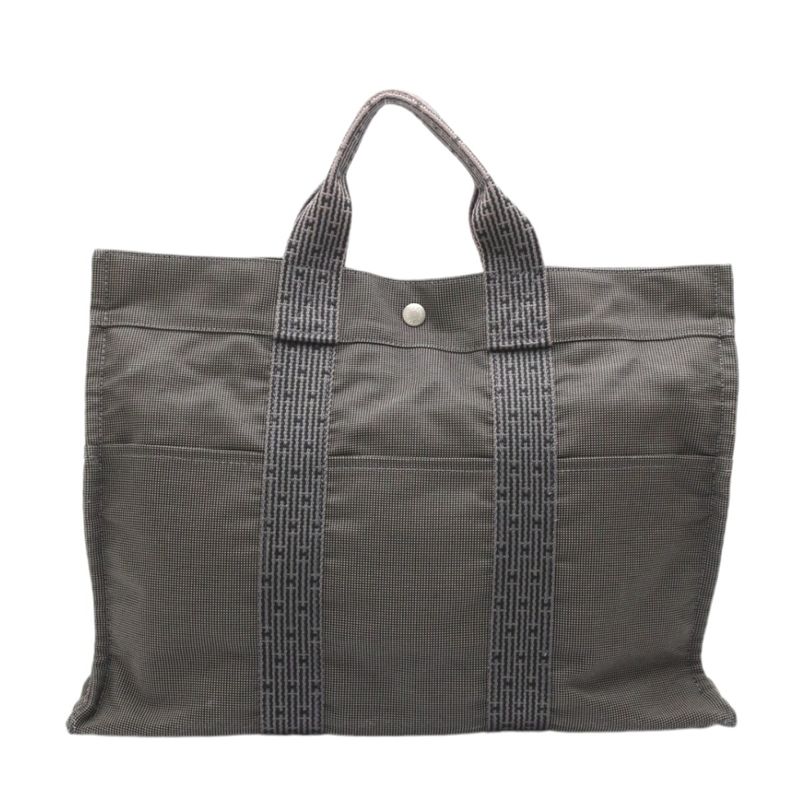 Hermes Tote MM Tote Bag Yale Line Tote Bag Hermes Gray