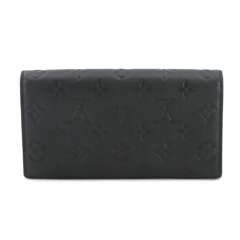 Louis Vuitton Monogram Empreinte Portefeuille Sarah Metis Foldable Long Wallet