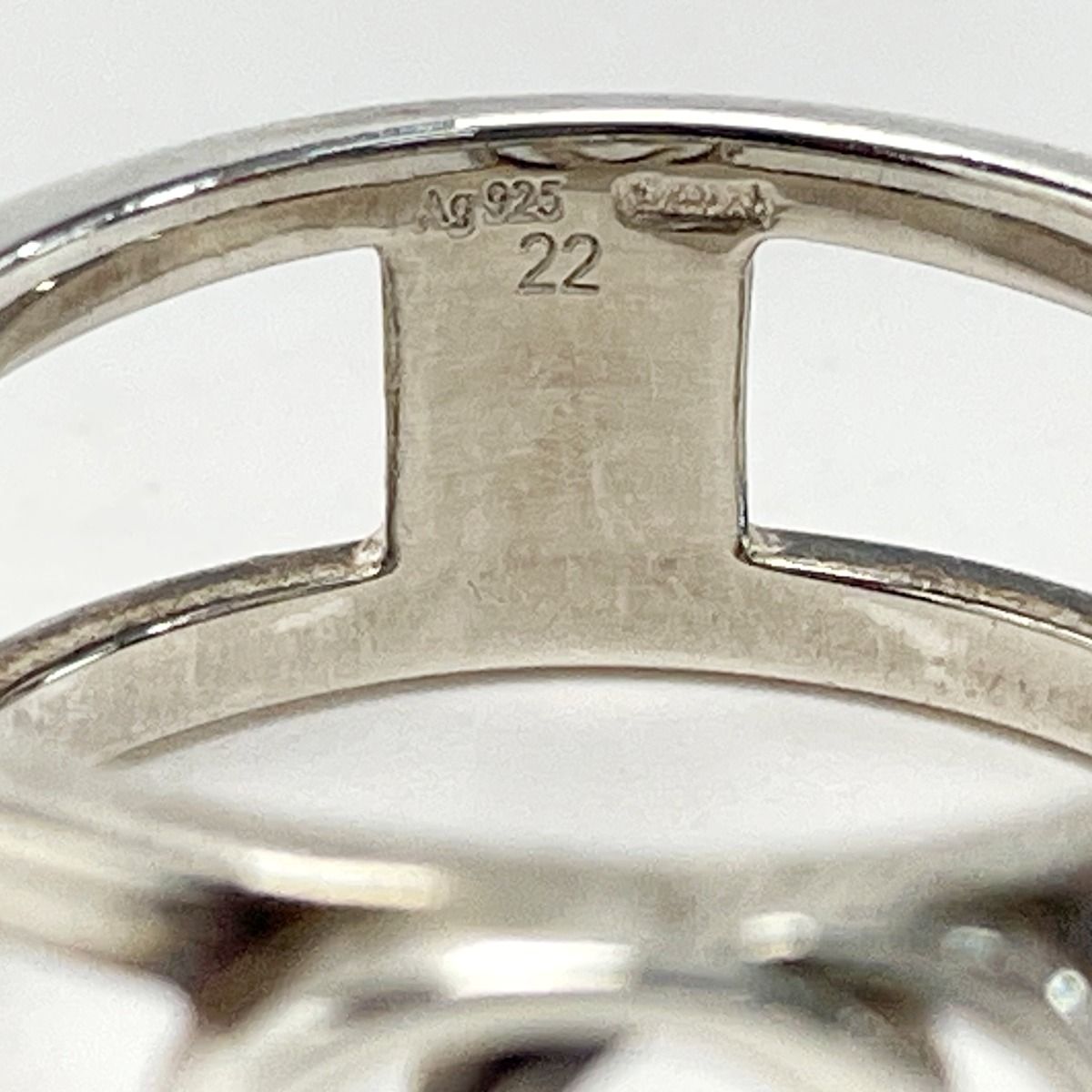 Gucci Interlocking Ggring Sv925 Silver No 21 Ring