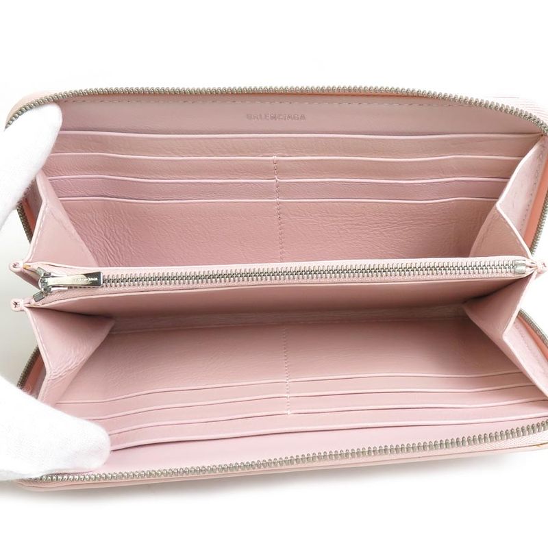 Balenciaga Round Zipper Long Wallet