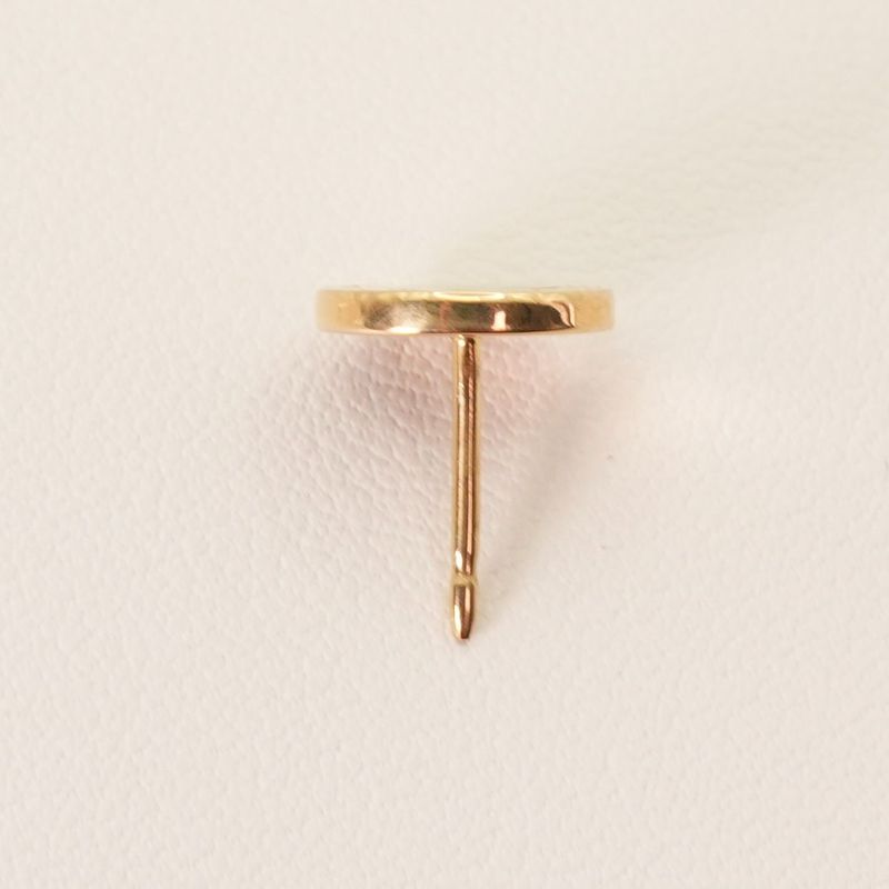 Bulgari 18k(750) Gold One Ear Earrings 24-4595s