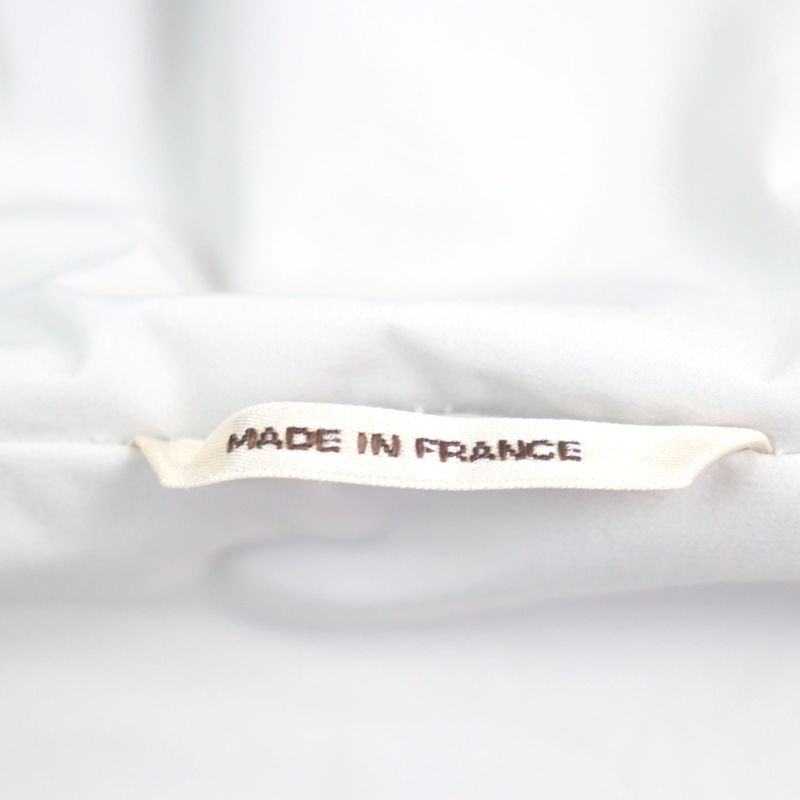 Hermes 24SS Bicolor Hooded Double Zip Nylon Jacket Blouson Light Gray Light