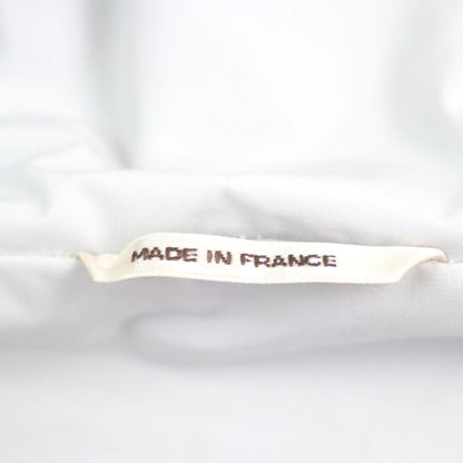 Hermes 24SS Bicolor Hooded Double Zip Nylon Jacket Blouson Light Gray Light