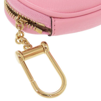 Gucci X Bananya Heart Shape 701062 Leather Pink Coin Case 0415 Gucci