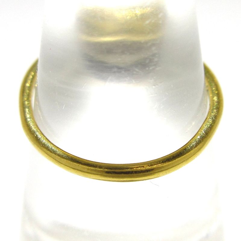 Cartier Ring 47 Hindu 18K Yellow Gold X Diamonds 4P Diamonds