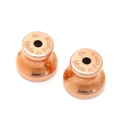 Hermes Earrings Pop Ash Hearrings Mini Metal Enamel Rose Dragee and Pink Gold