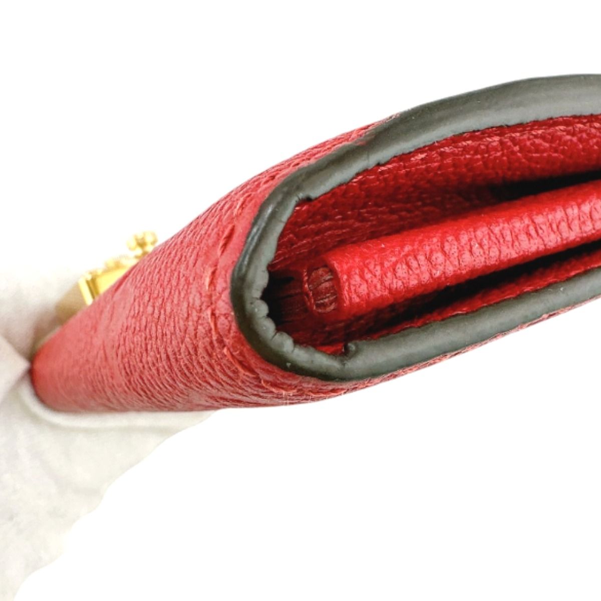 Louis Vuitton Monogram Portefeuille Long Wallet Red
