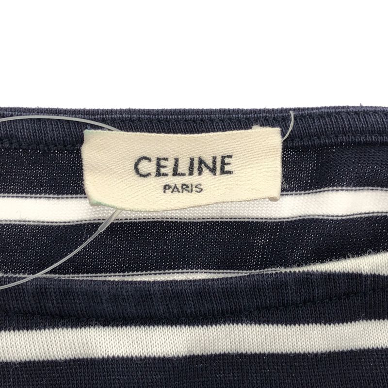 Celine 19ss Striped Cut and Sewn X015680d Navy and White S