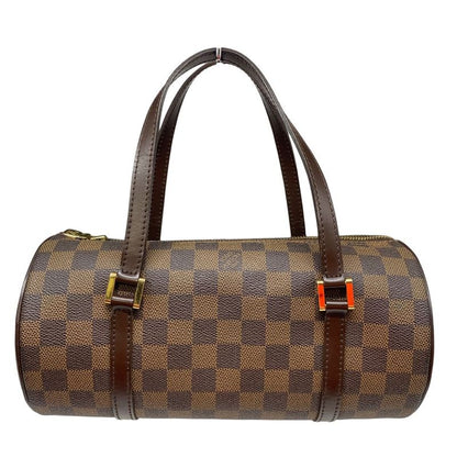 0878 Louis Vuitton Handbag Papillon PM N51304 Damier Cylindrical Main Item Only