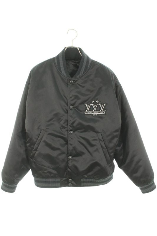 Louis Vuitton 25SS Rm251m GPD Hsb75e Embellished Nylon Baseball Blouson Men 50
