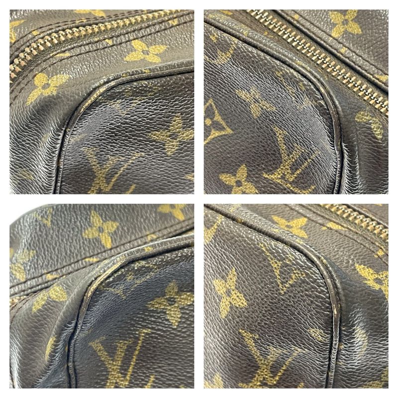 Louis Vuitton M47522 Monogram PVC Trousse Toilette 28 Brown 317550 Second Bag