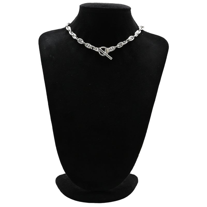 Hermes Necklace Chaine D'ancre PM Silver 925 Silver Star Ring Silver Ag925 43