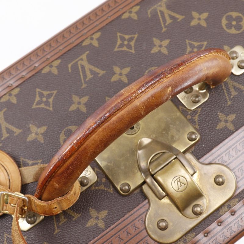 Louis Vuitton Arzeal 75 M21225 Monogram Canvas Brown Unisex Trunk