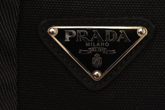 Prada Backpack Sac Backpack Men Women Prada Day Bag Nylon Black V135