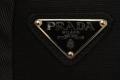 Prada Backpack Sac Backpack Men Women Prada Day Bag Nylon Black V135