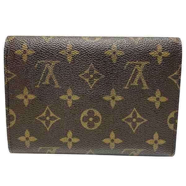 Louis Vuitton Monogram Porte Trésor Etui Papier M61202 Trifold Wallet Unisex