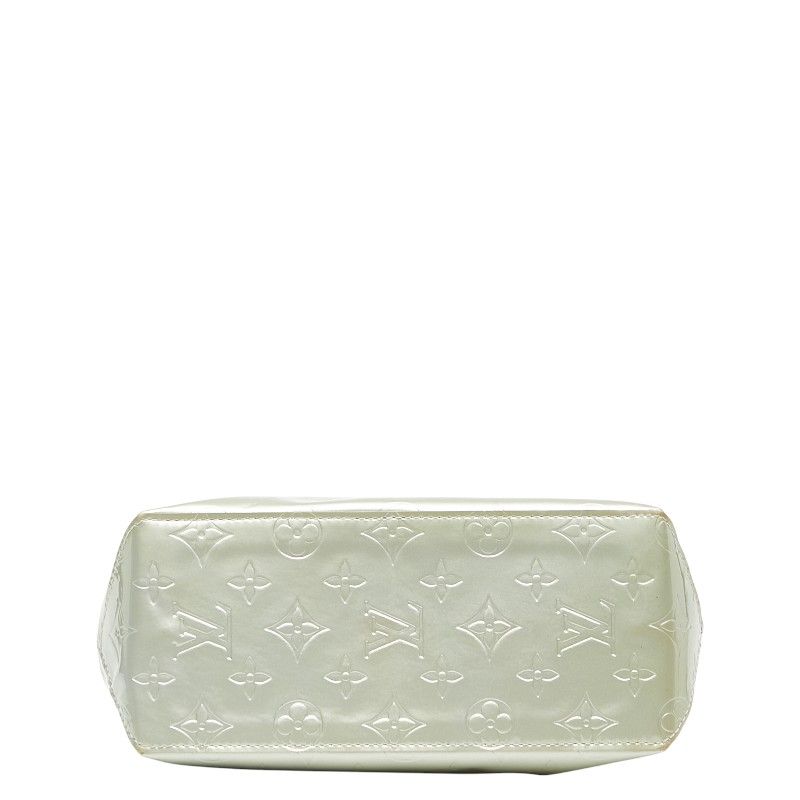Louis Vuitton Monogram Vernis Reed PM M91145 Gris Silver Patent Leather Women