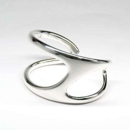 Hermes Bracelet Chaine D'ancre Punk Bangle #15 Ag925 Silver - 2023