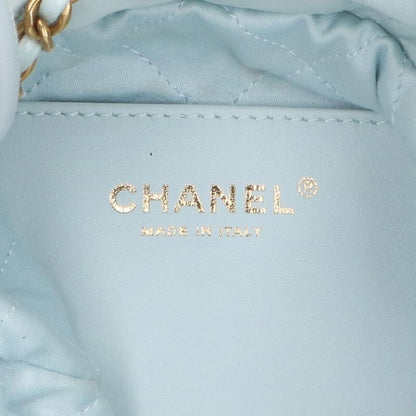 Chanel22 Leather Quilted Chain Shoulder Bag For Men