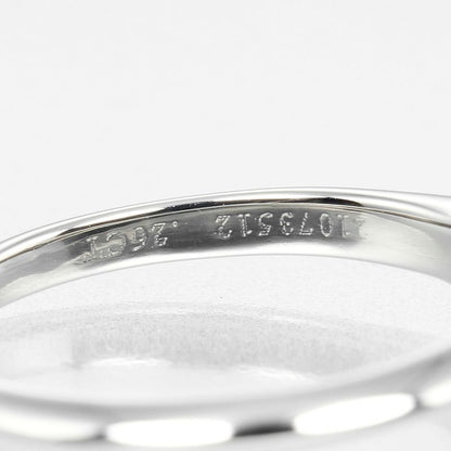 Tiffany & Co Solitaire 0.26ct Pt950platinum × Diamond #8 Ladies G Ring