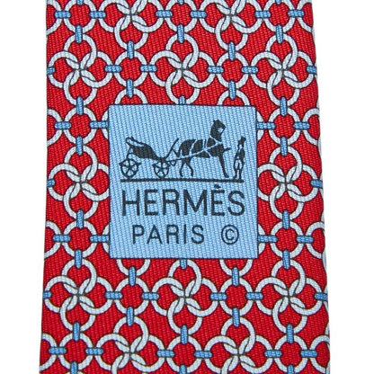 Hermes Red Multicolor Silk Women's Hermes