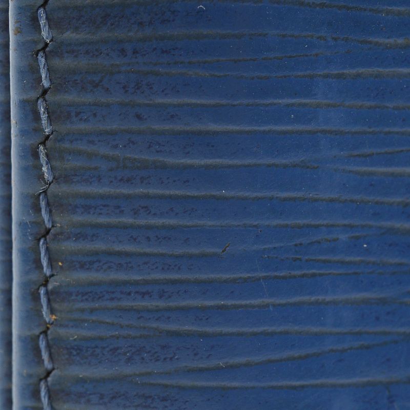 Louis Vuitton Porte 2 Carte Vertical M63205 Epi Leather Toledo Blue Lo0962
