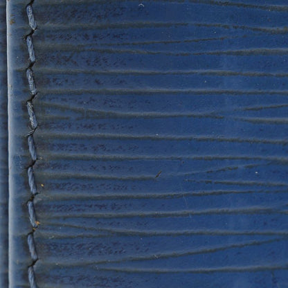 Louis Vuitton Porte 2 Carte Vertical M63205 Epi Leather Toledo Blue Lo0962